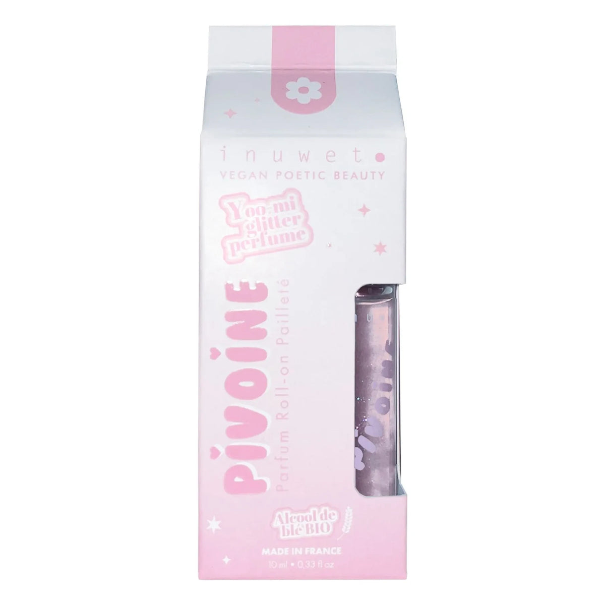 Inuwet - Powder Pink Glittery Roll-On Perfume - 10ml