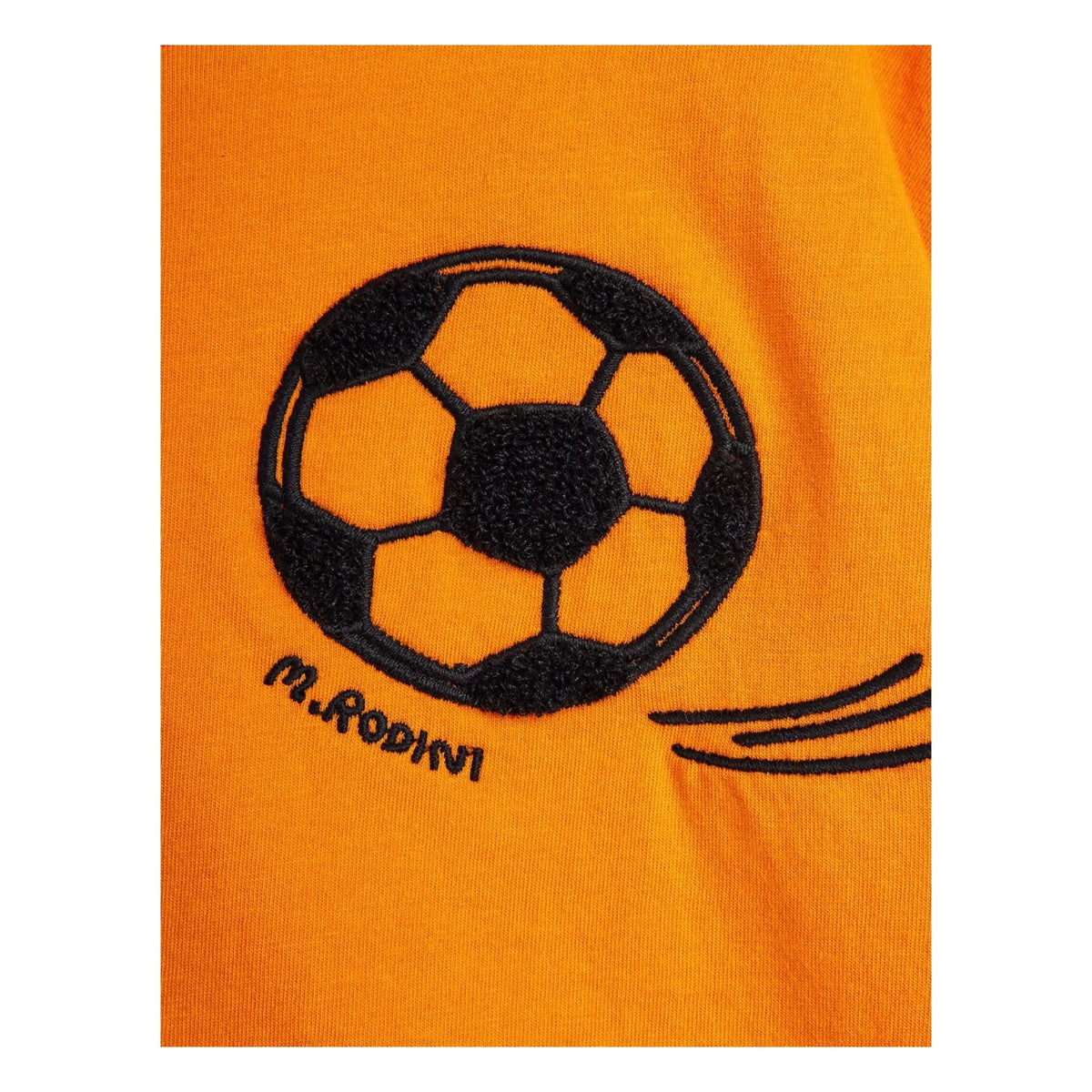 Mini Rodini - Football T-Shirt Organic Cotton | Orange