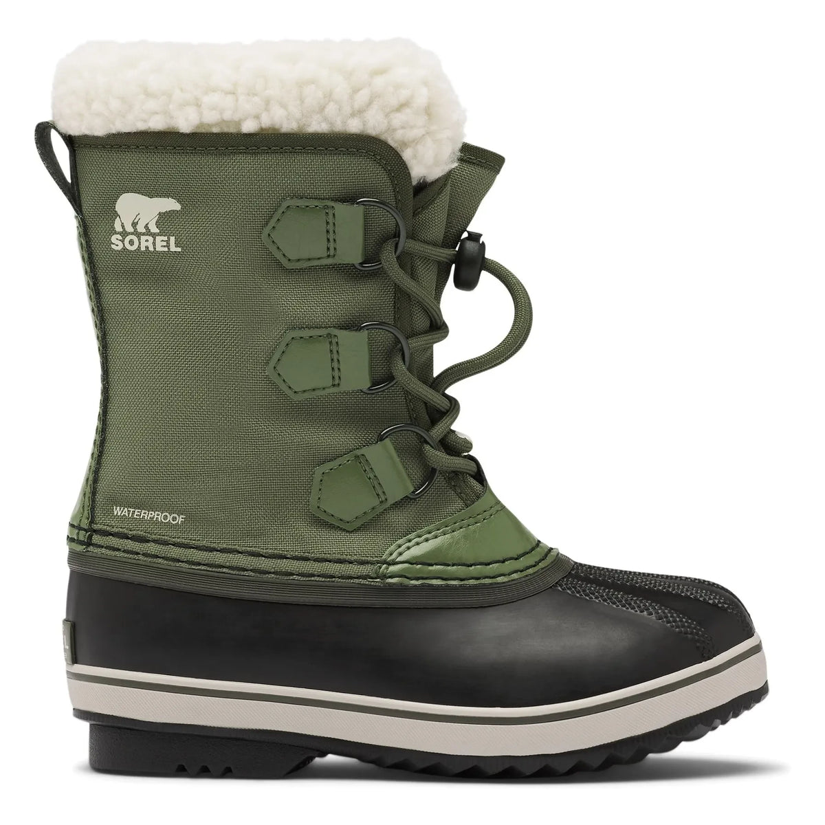 Sorel - Yoot Pac Nylon Junior Waterproof Boot | Khaki