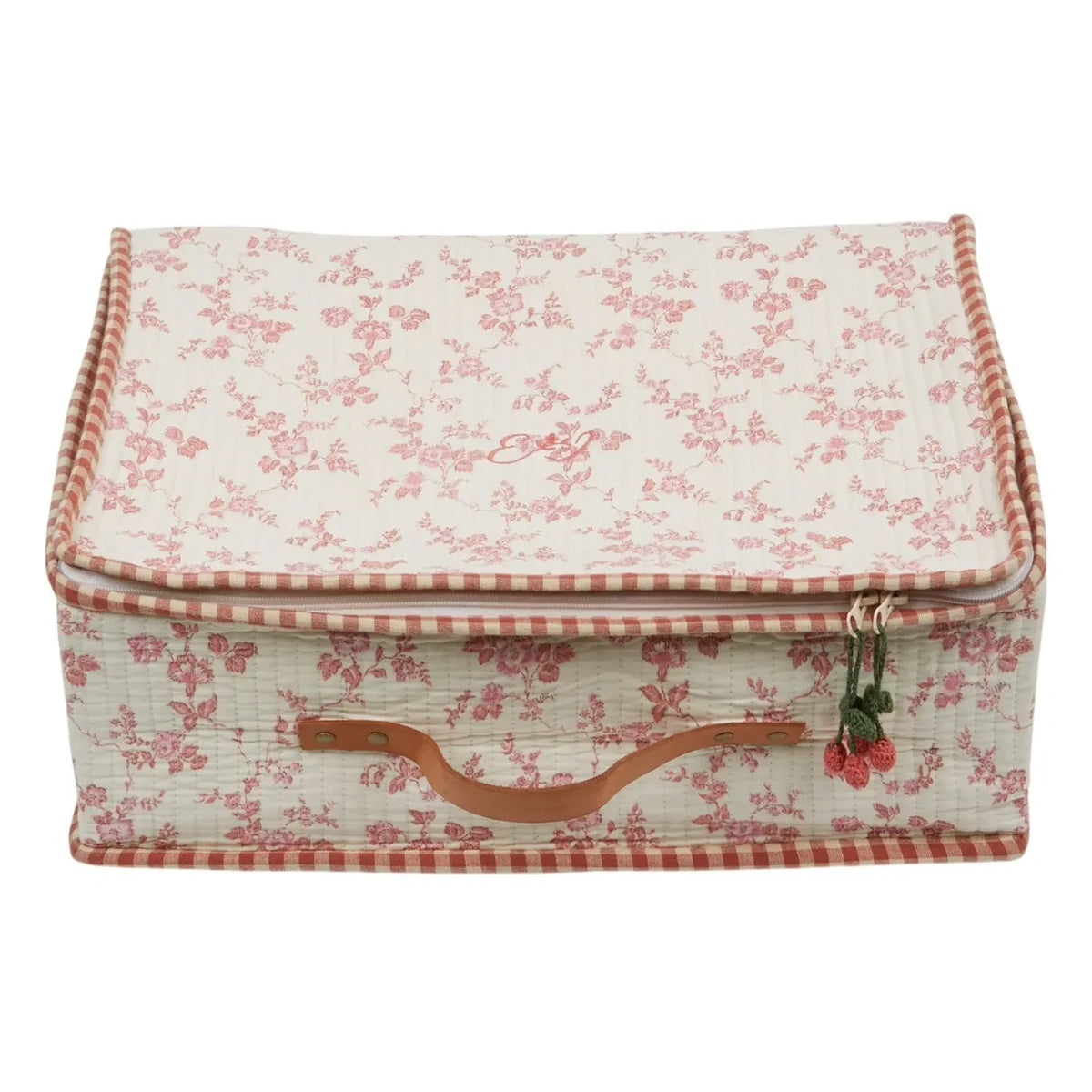Emile et Ida - Rosalie XL Storage Suitcase | Ecru