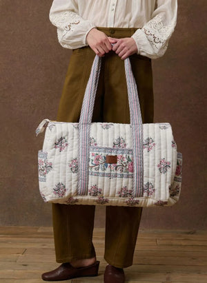 Louise Misha - Bilbao 36-Hour Organic Cotton Bag | Ecru