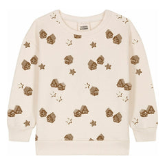 Studio Bohème - Noel Bear Sweatshirt Organic Cotton | Ecru