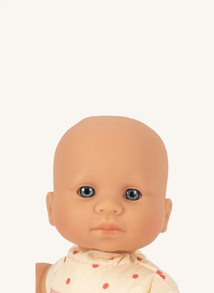 Konges Sløjd - Cherry Dot Mini Doll | White
