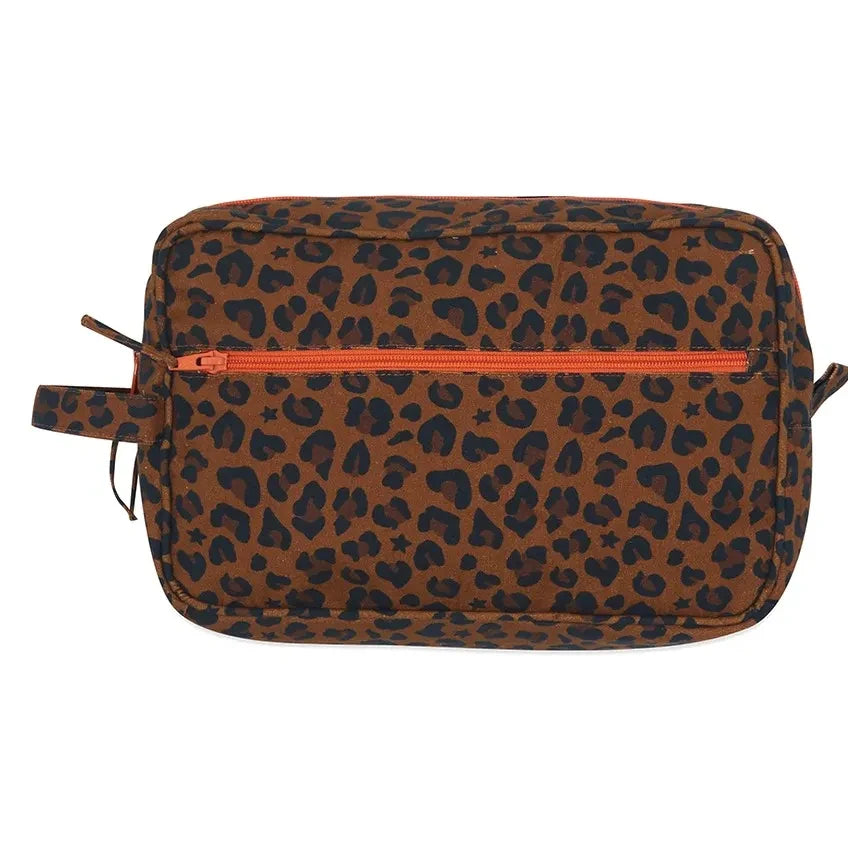 Bonton - Leopard Print Pouch | Brown