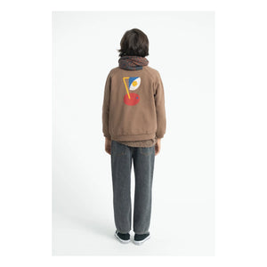 Piupiuchick - Captain Sweatshirt Organic Cotton | Brown