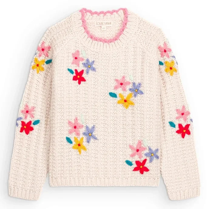 Louise Misha - Zuzanna Wool Sweater | Cream