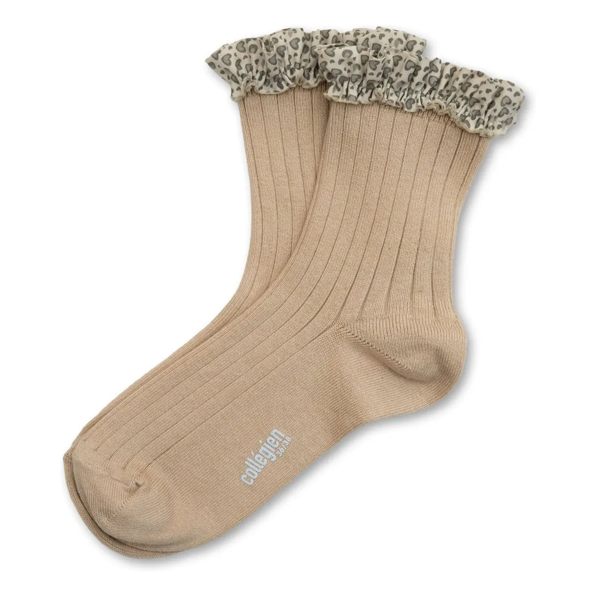 Collégien - Léa Hearts Socks | Beige
