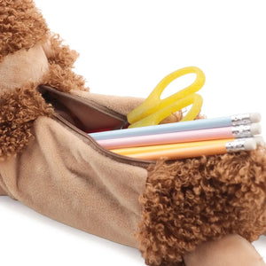 Gingersnaps - Teddy Poodle Pencil Case | Beige