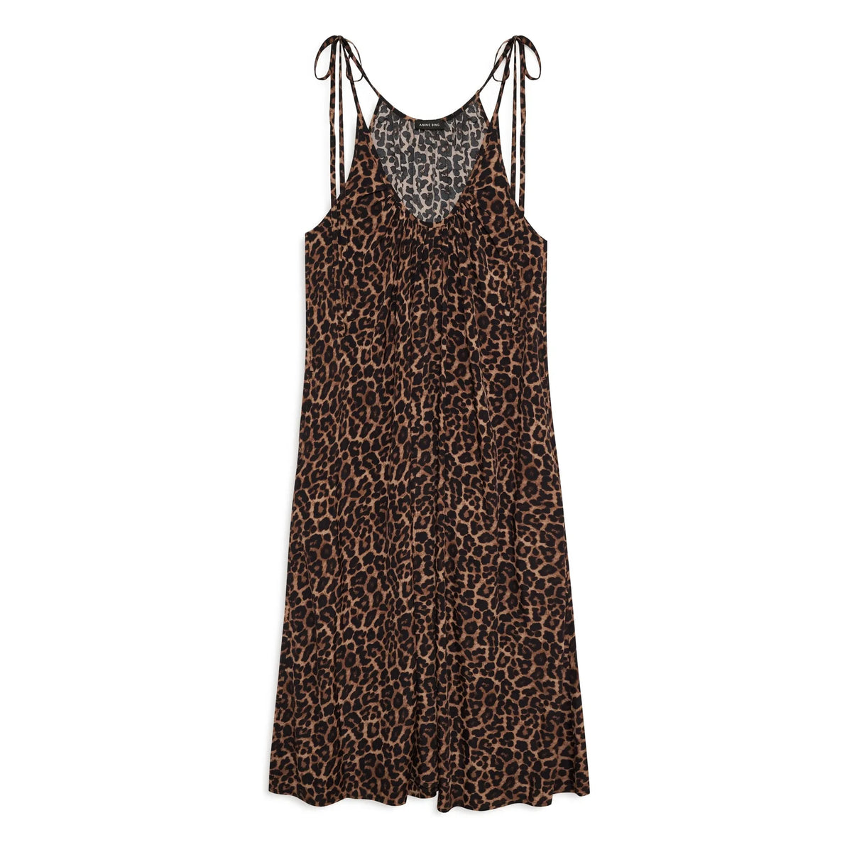 Anine Bing - Flora Leopard Dress | Brown