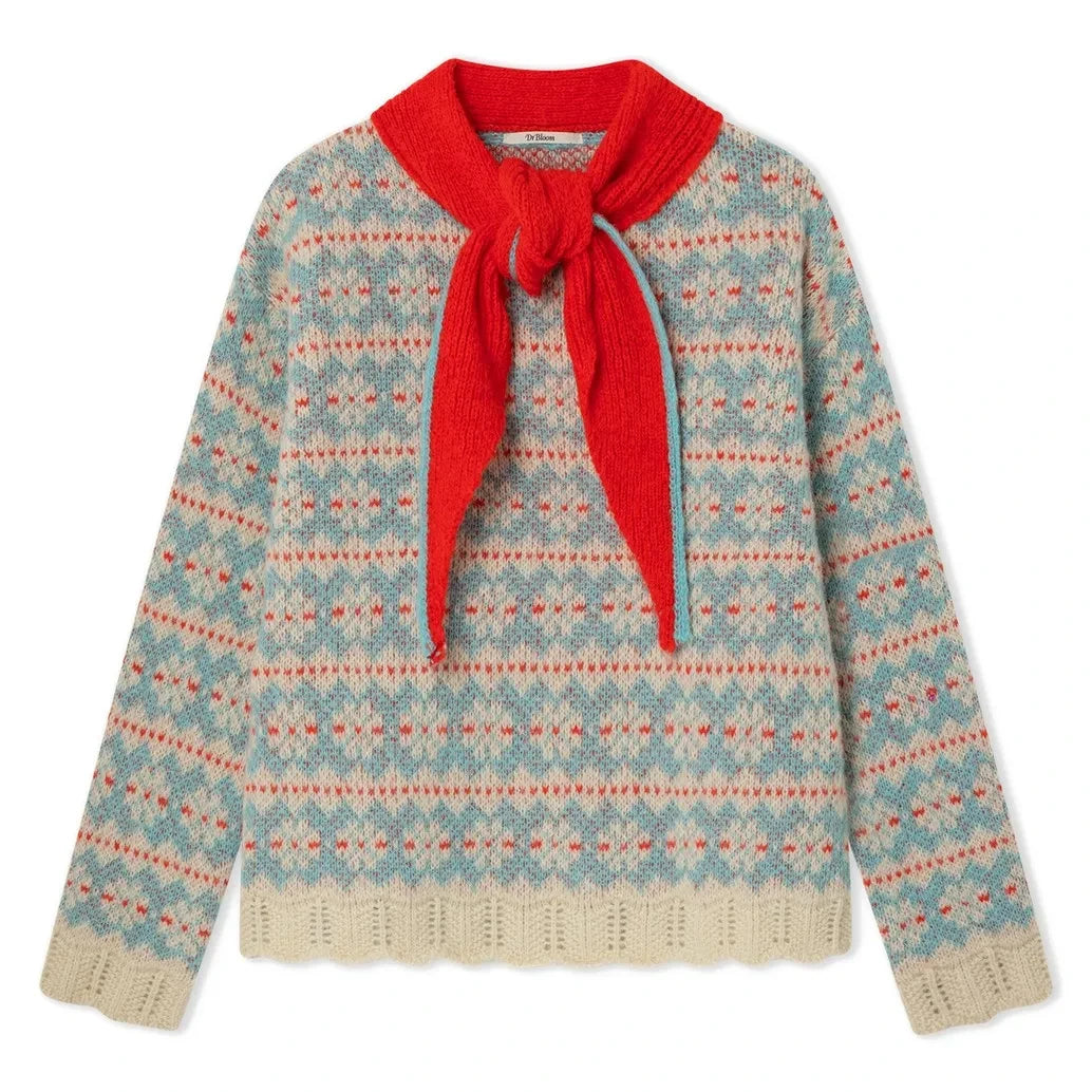 Dr Bloom - Cowboy Wool Sweater | Red