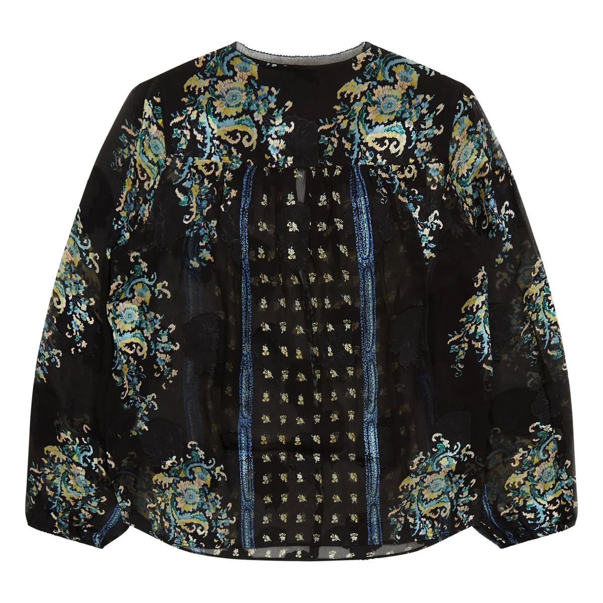 Ulla Johnson - Aster silk blouse | Midnight blue