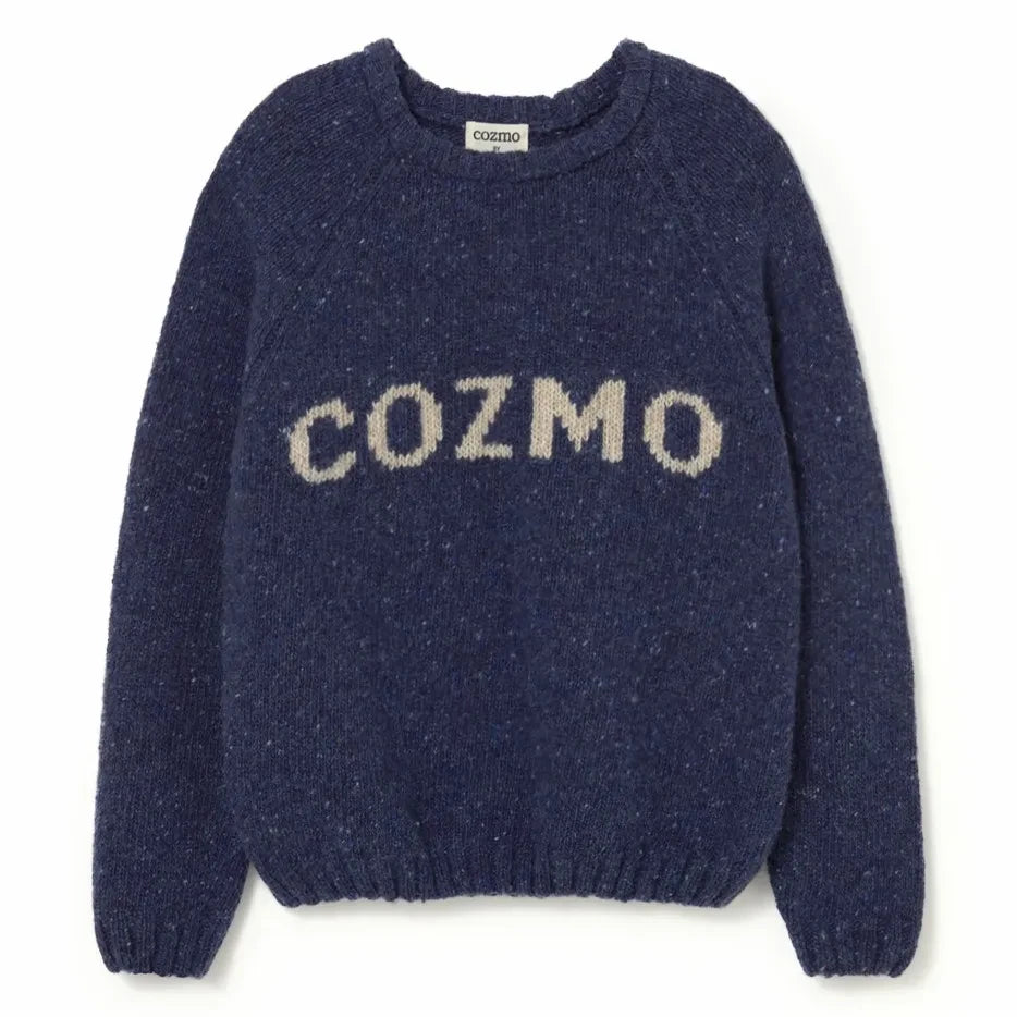 Cozmo - Nilo Wool Sweater | Navy