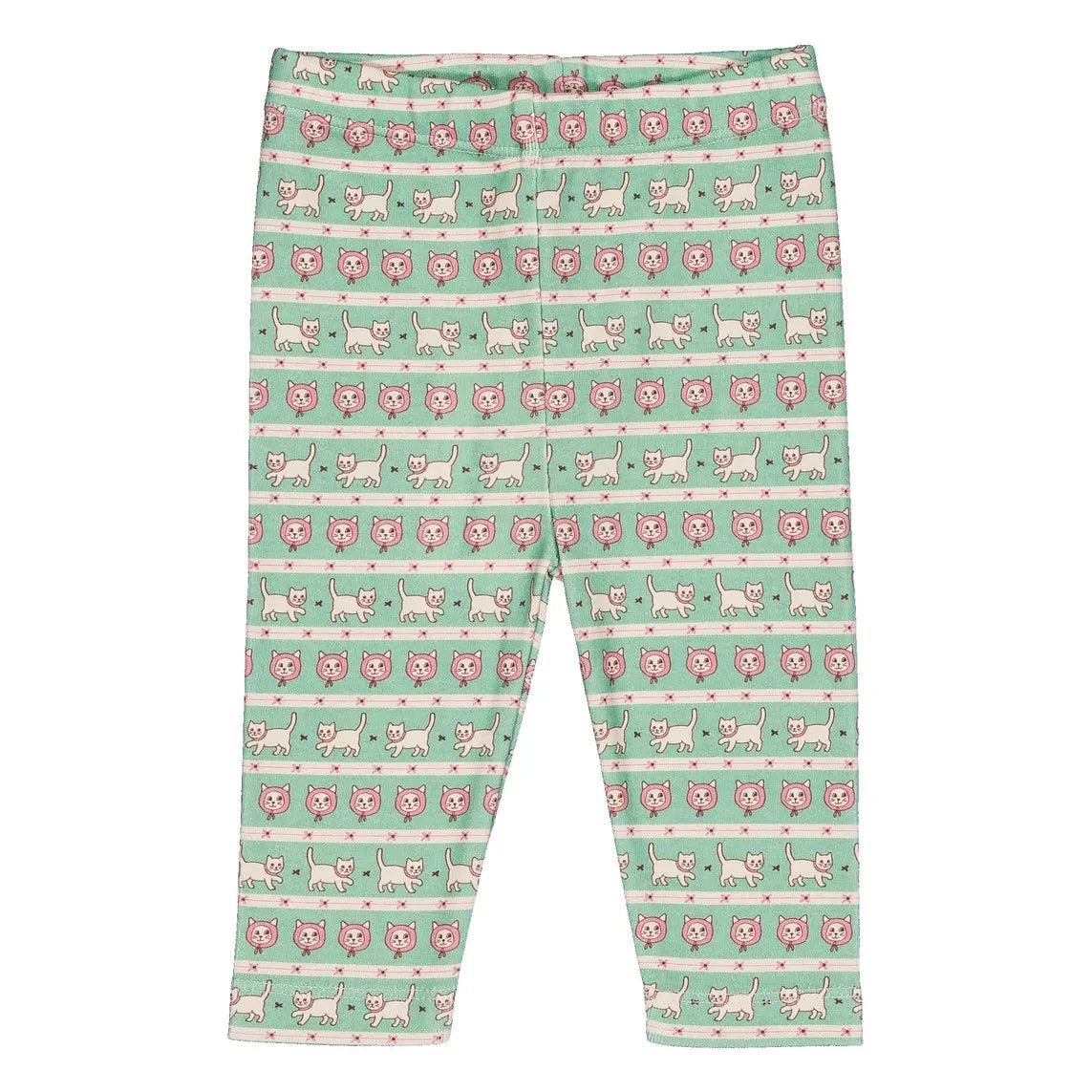 Hello Simone - Pipa Cat Organic Cotton Leggings | Turquoise