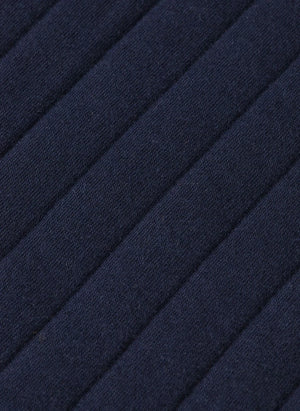 Scotch & Soda - Patchwork Quilted Sweatshirt | Navy