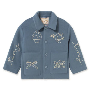 Tinycottons - Wool Jacket | Blue