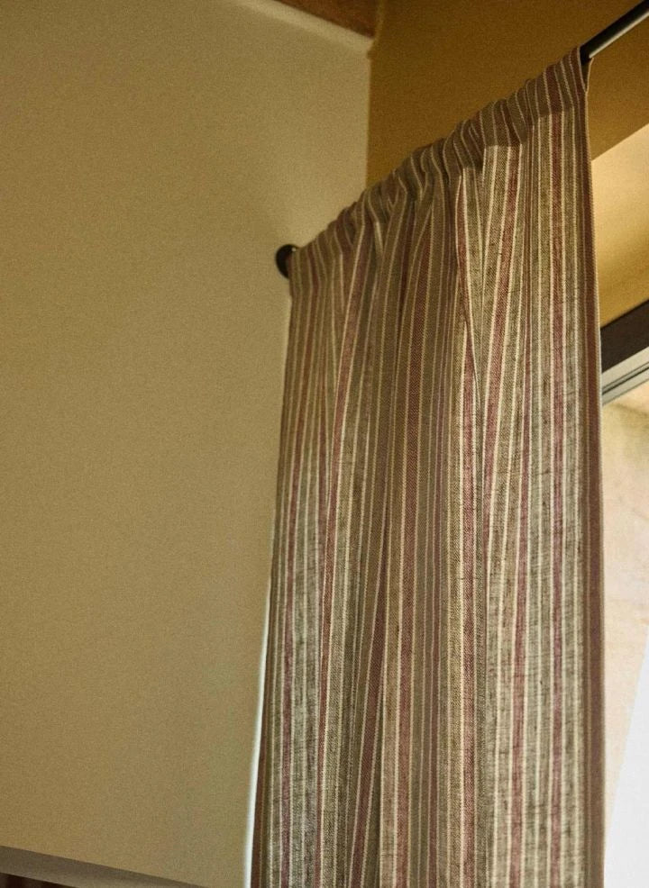 Gabrielle Paris - Montmartre Striped Curtains | Beige