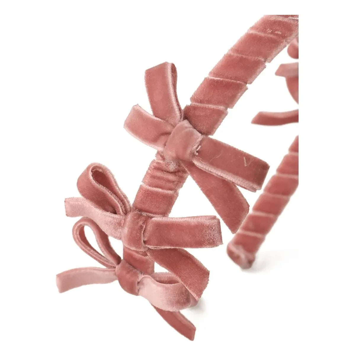 Gingersnaps - Noelle Velvet Knotted Headband | Pink