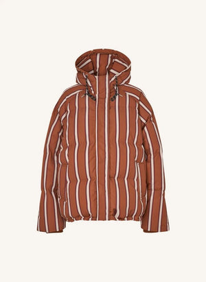 Lollys Laundry - Shleby LS down jacket | Rust