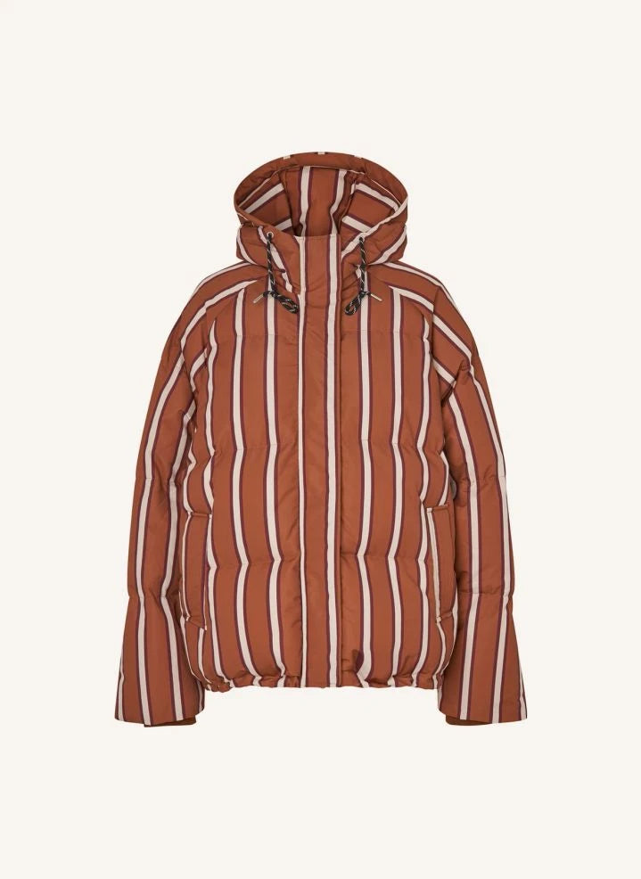 Lollys Laundry - Shleby LS down jacket | Rust