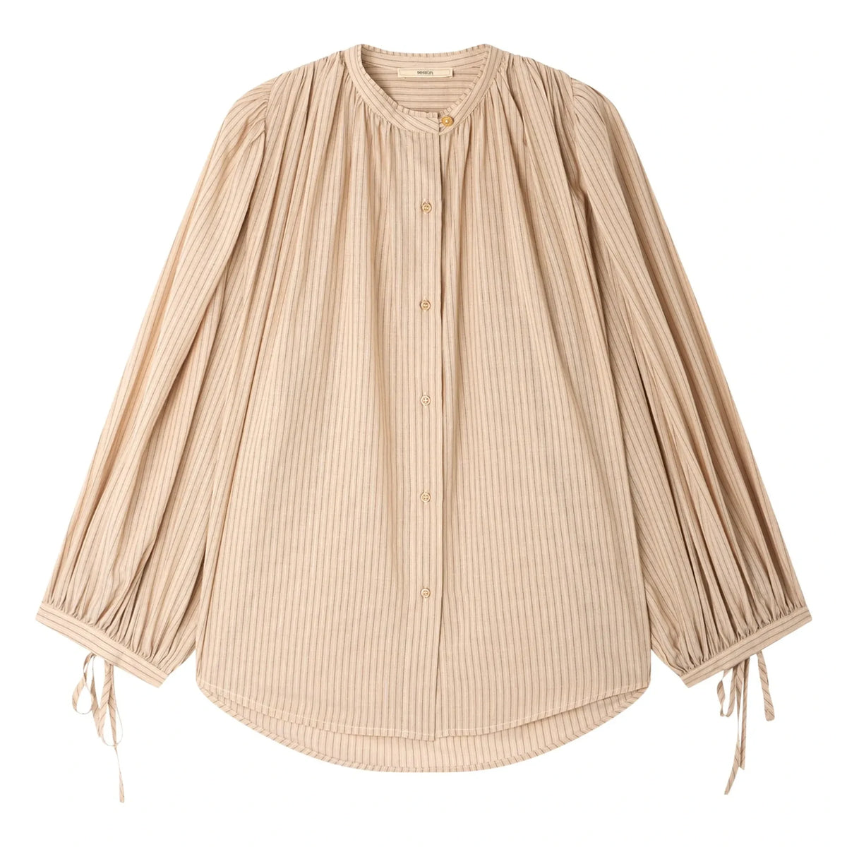 Sessùn - Dali Striped Blouse | Navy