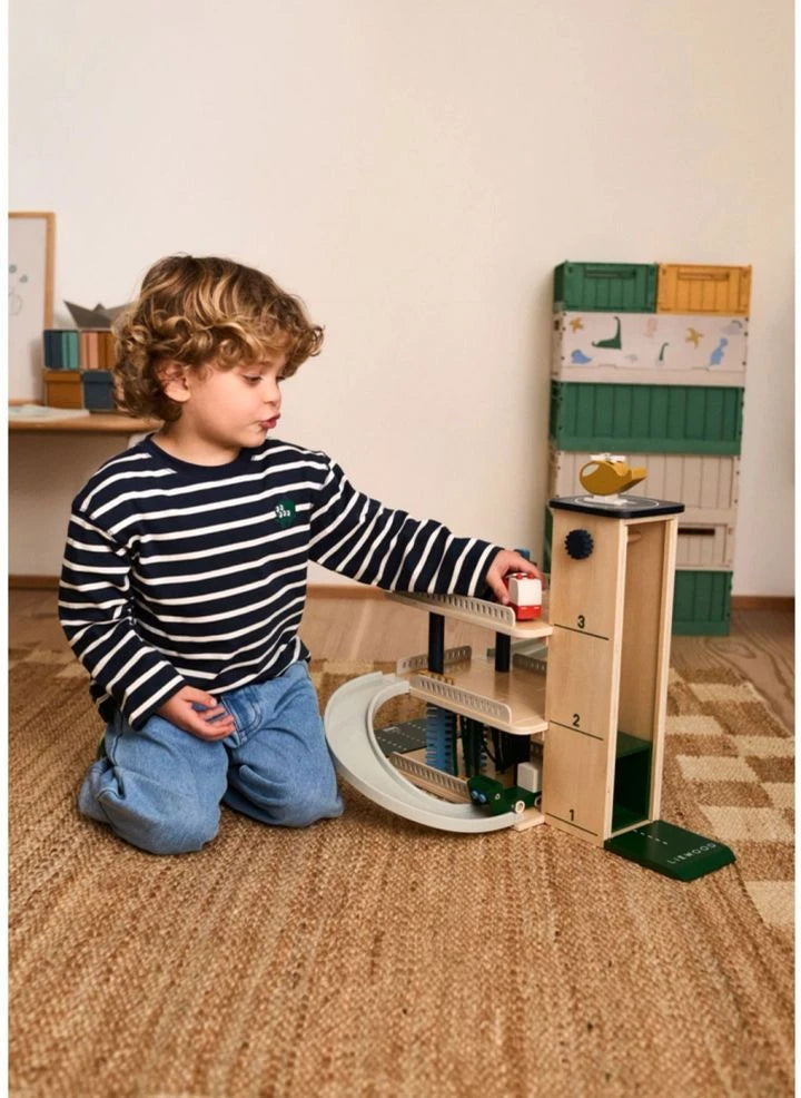 Liewood - Tyler Striped Organic Cotton T-Shirt | Navy