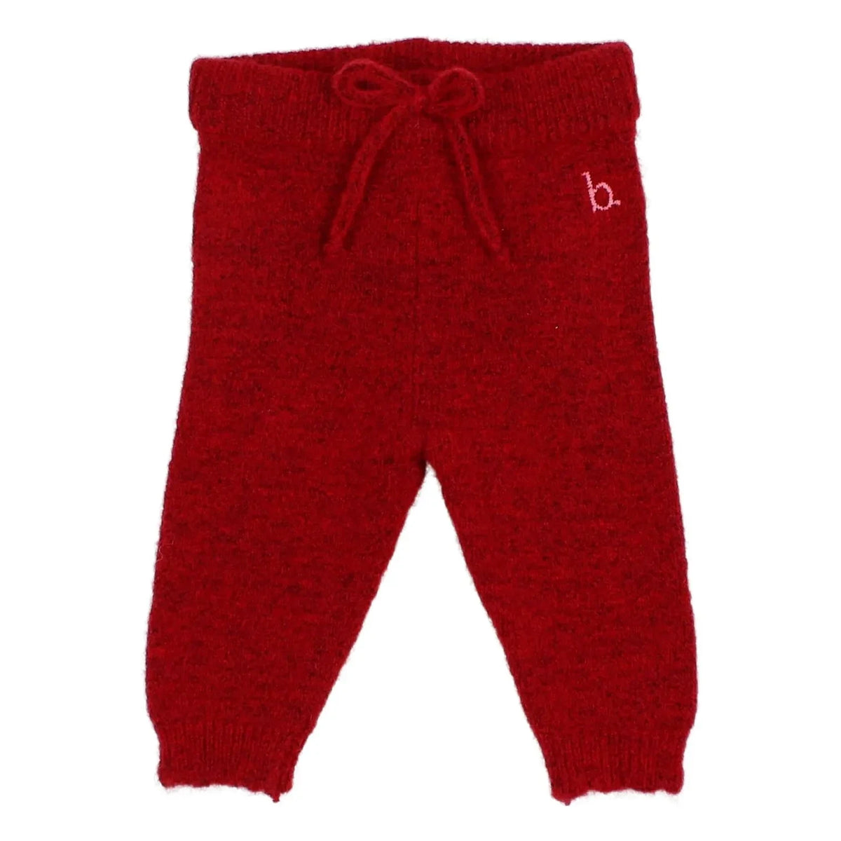 Búho - Cherry Red Girly Knit Tights