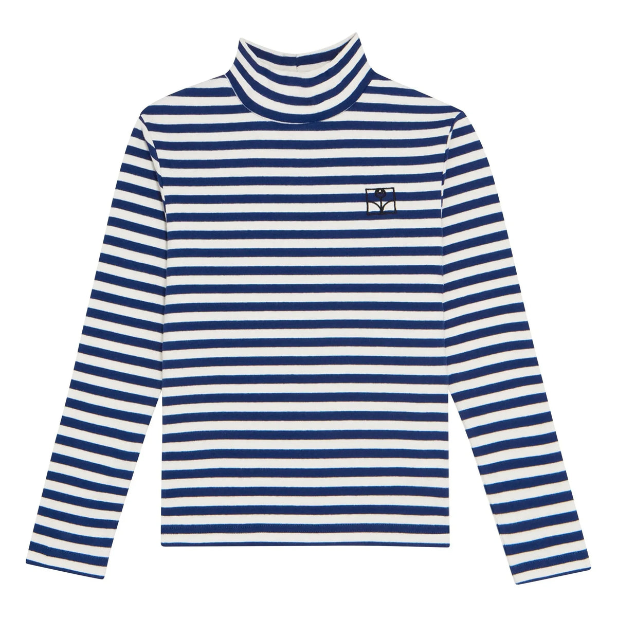 The Campamento - Striped Fisherman Neck | Blue