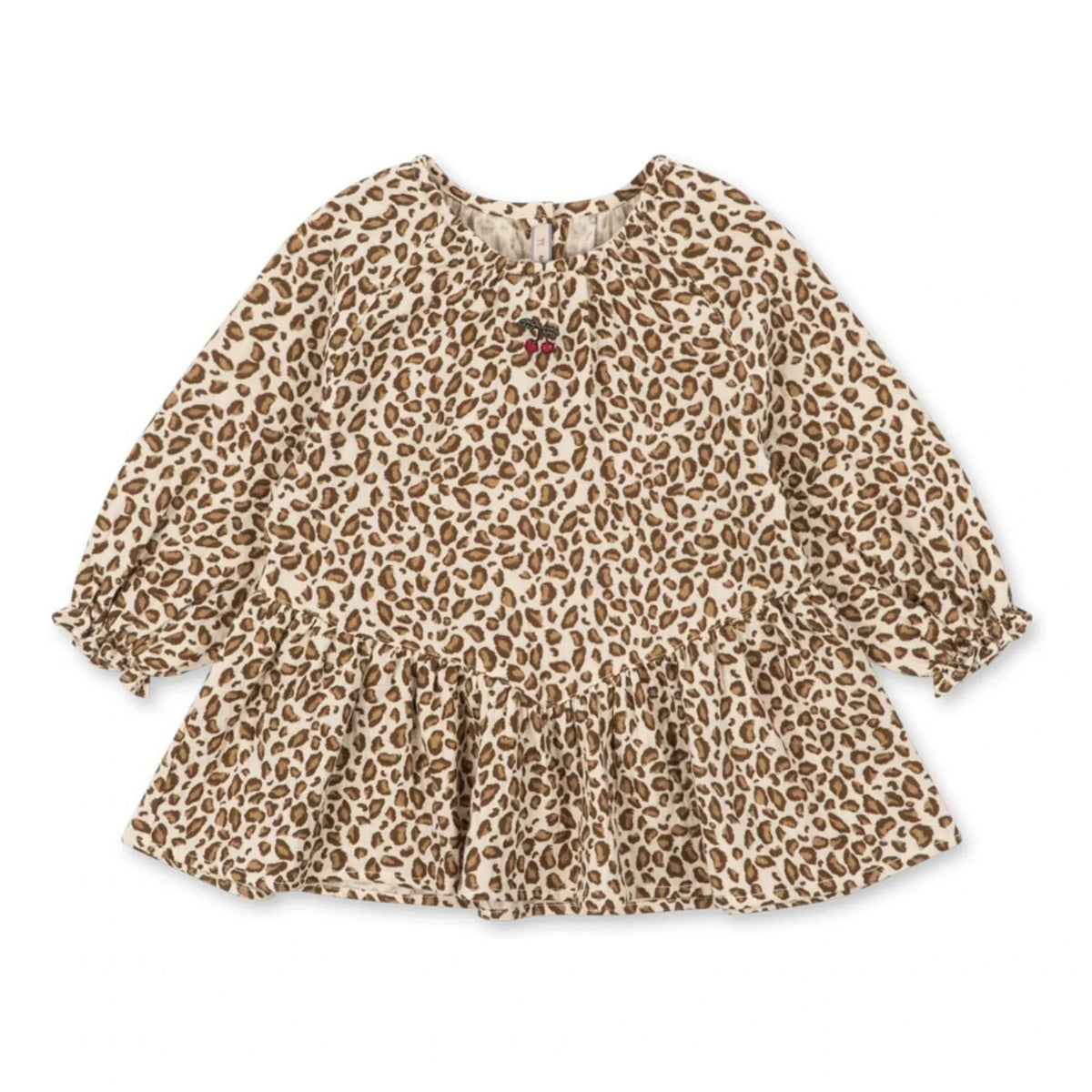 Konges Sløjd - Coco Leopard Organic Cotton Blouse | Brown