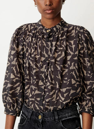 Sessùn - Lylis blouse | Brown