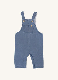 Búho - Baby Denim Overalls | Denim Blue