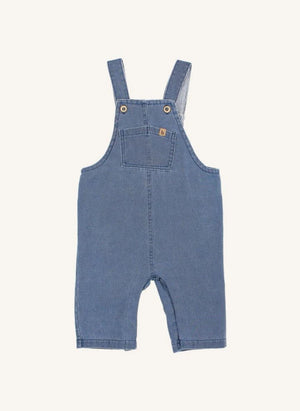 Búho - Baby Denim Overalls | Denim Blue