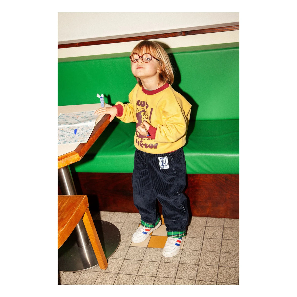Club Trésor - Bobby Honey sweatshirt | Yellow