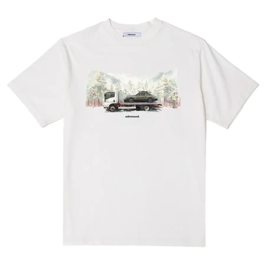 Edmmond Studios - Journey Cotton T-Shirt | White