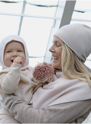 Holmm - Netty Cashmere balaclava | Light Pink