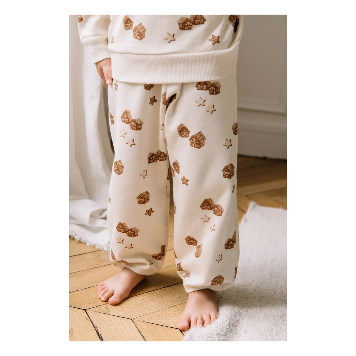 Studio Bohème - Jogger Porgy Noël Organic Cotton | Ecru