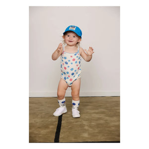 Mini Rodini - Recycled Fiber Ping Pong Hat | Blue