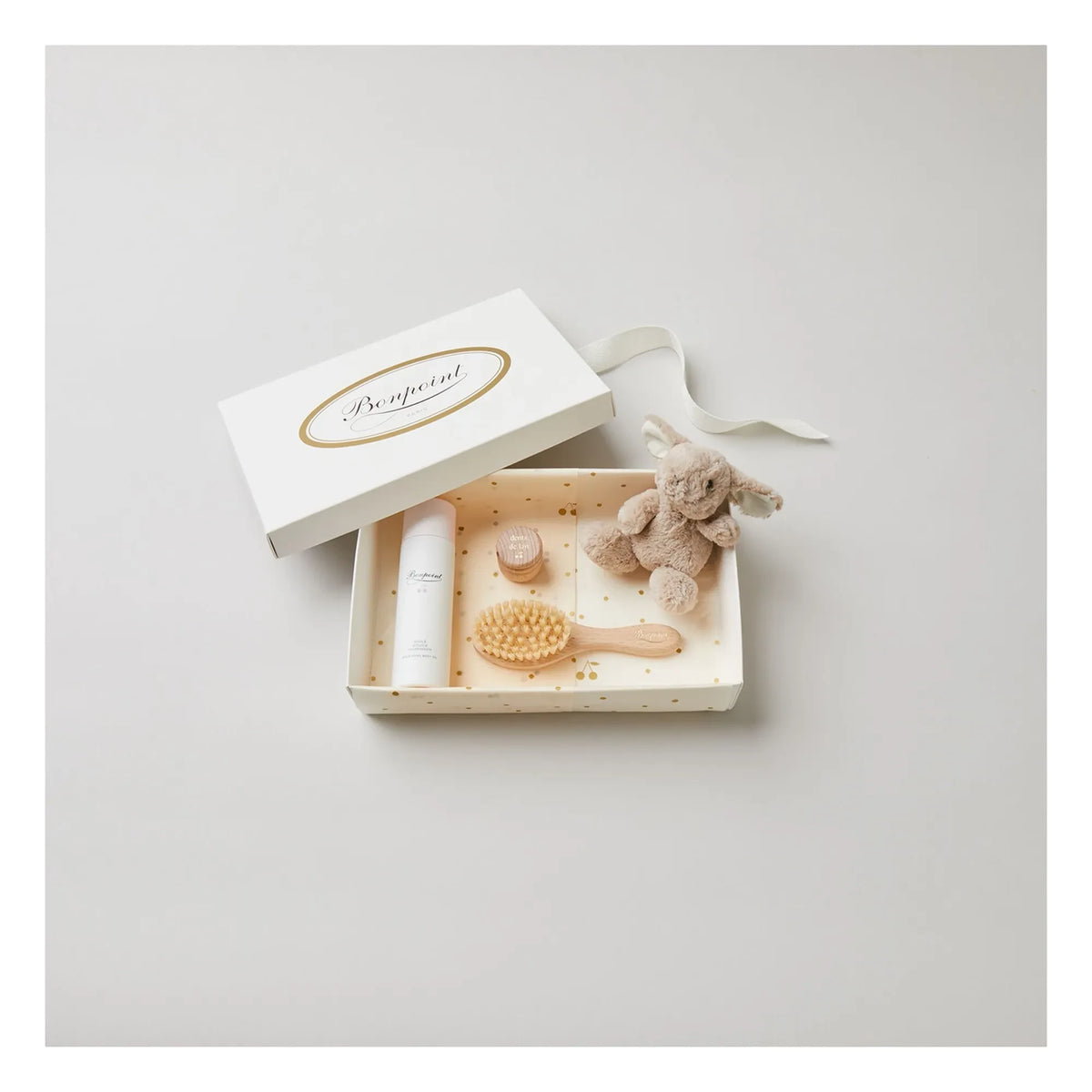 Bonpoint - Birth Brush Doudou and Oil Set