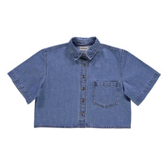 Poudre Organic - Carvi Denim Shirt | Blue