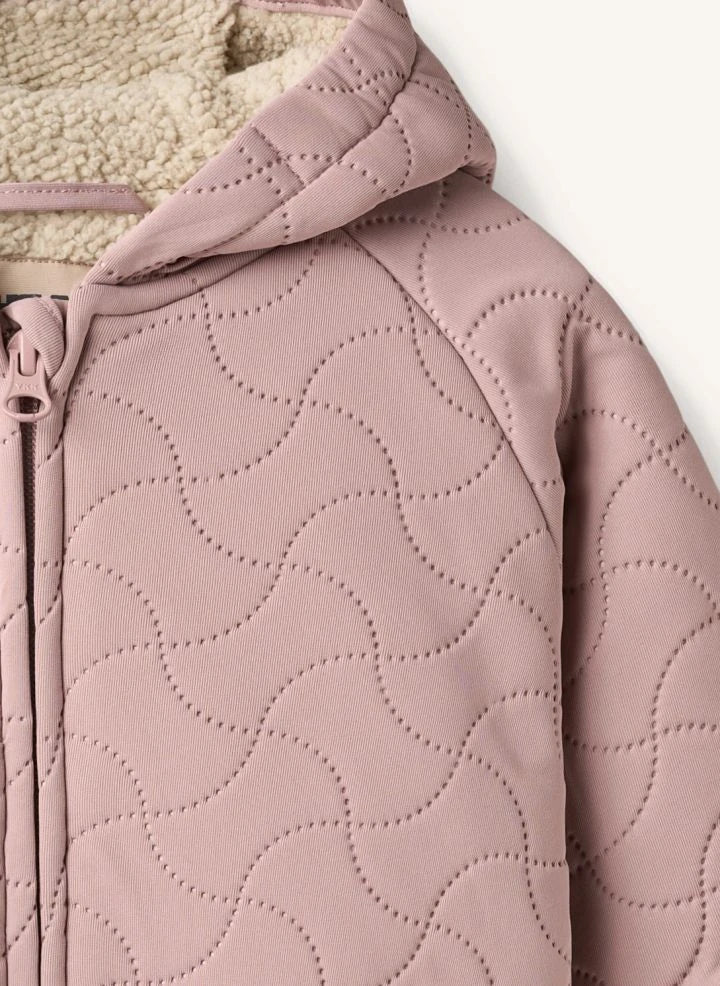 Wheat - Krammo Recycled Fiber Thermal Overall | Pink