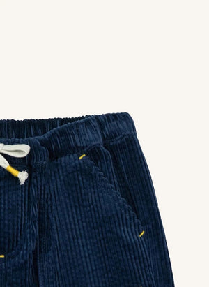 Bonton - Datcha Ribbed Corduroy Pants | Dark Blue