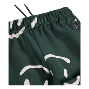 Molo - Adan Smileys organic cotton jogger | Chrome green