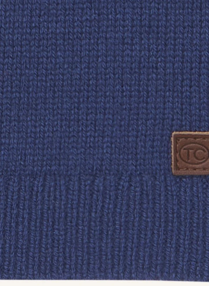 Tartine et Chocolat - Jacquard Winter Wool Sweater | Indigo