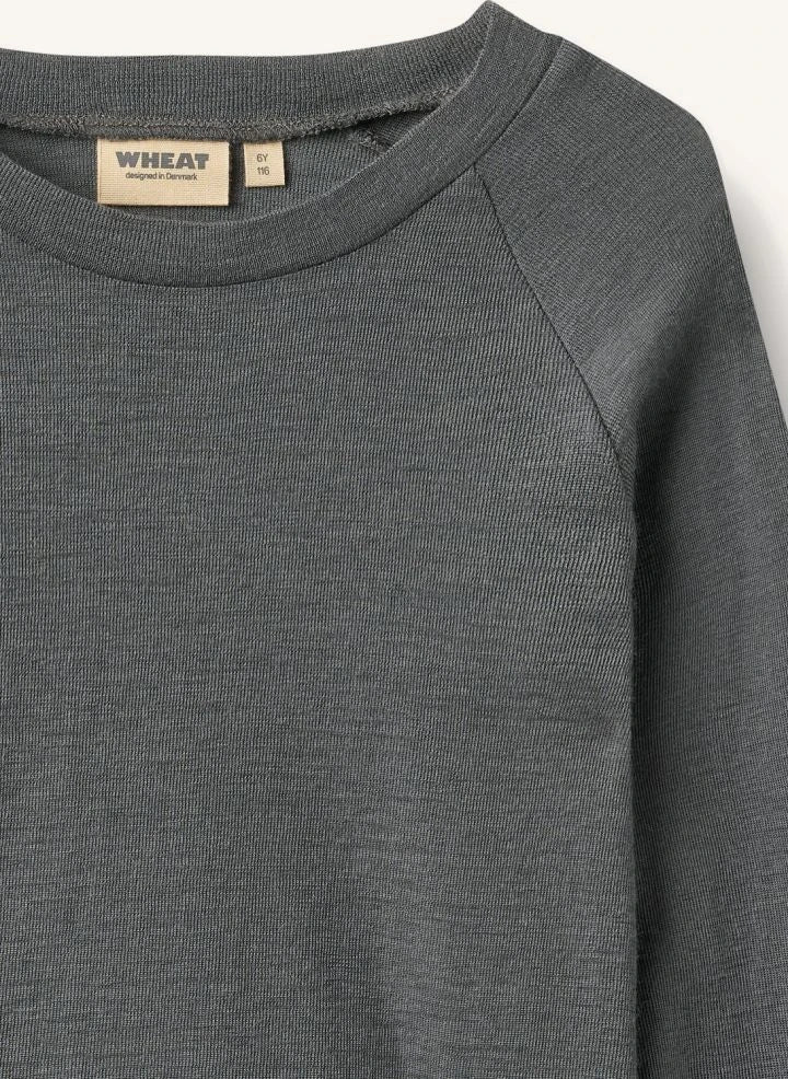 Wheat - Maane Merino Wool T-Shirt | Brown