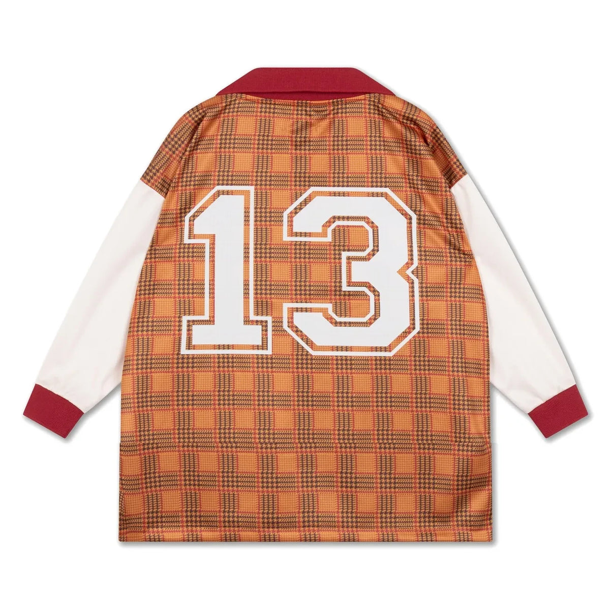 Repose AMS - Tartan Sports Jersey | Orange