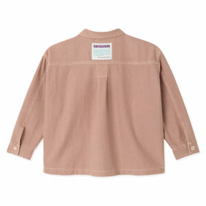 American Vintage - Lofway Denim Shirt | Marled pink