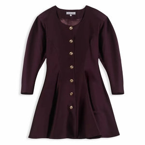Maria de la Orden - Roxie Dress | Burgundy