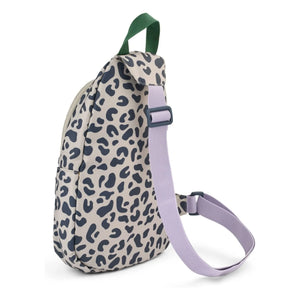 Liewood - Phoenix Leopard Recycled Fiber Backpack | Beige