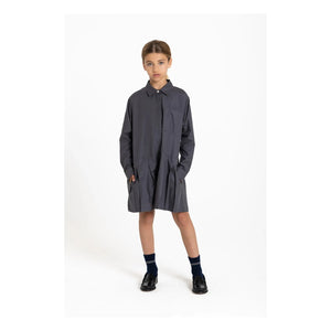 Smallable Kid - Crown shirt dress | Dark gray