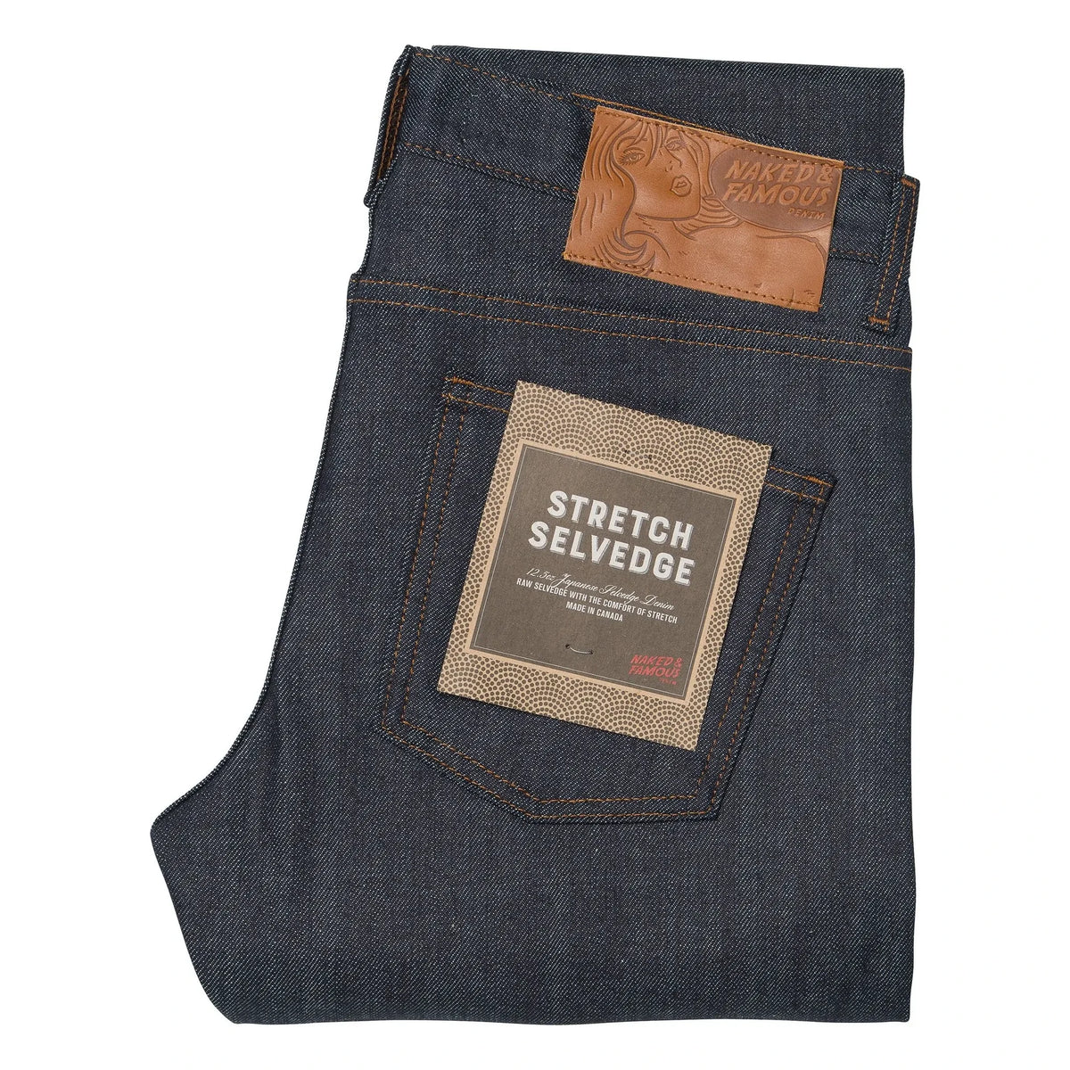 Naked & Famous - Super Guy Stretch Selvedge Jeans | Indigo