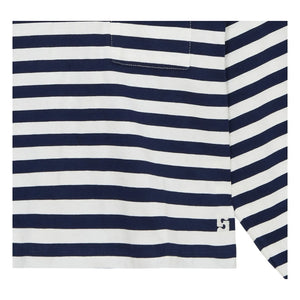 Smallable Kid - Striped Bloomy Sweat | Navy Black